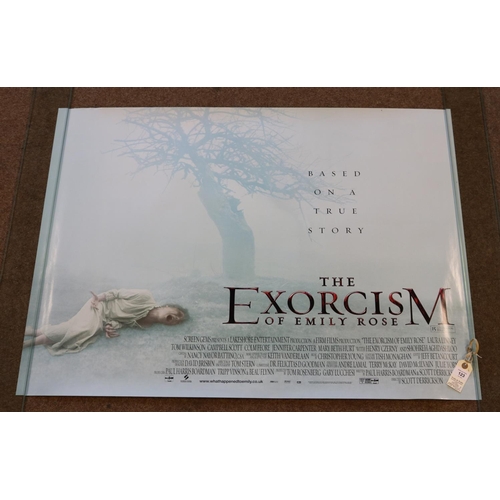 123 - 5 original film posters. 2005 SONY Pictures 'The Exorcism of Emily Rose', 102cm x 76cm. 2008 Paramou... 