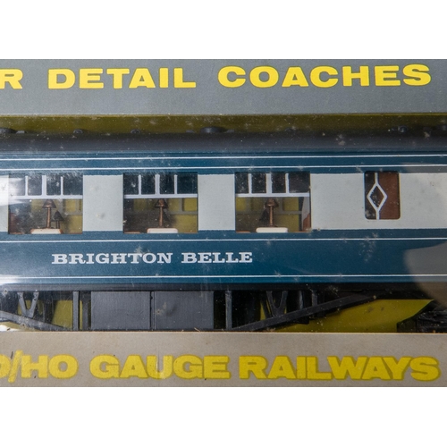 1 - 3 Wrenn Railways Brighton Belle Pullman Cars. 2x (W6005A) Pullman 1st Class, S287S and S280S. Plus (... 