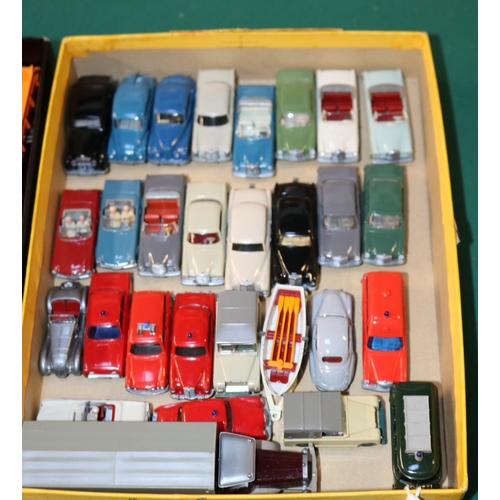 157 - 50 HO scale Wiking plastic model vehicles. Including single deck buses, Mercedes artic, breakdown an... 