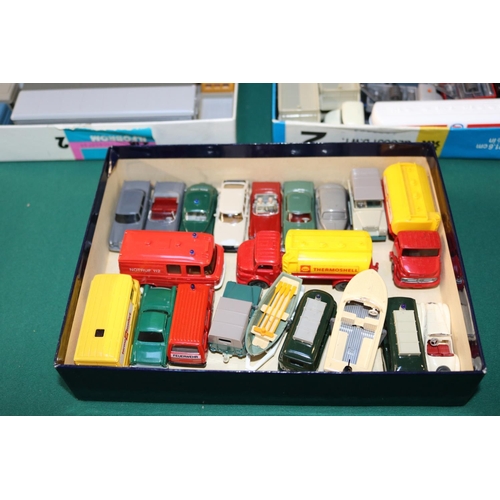 159 - 50 Wiking HO scale plastic vehicles. Including 3 buses/coach, 2 Mercedes 1930's style bonneted truck... 