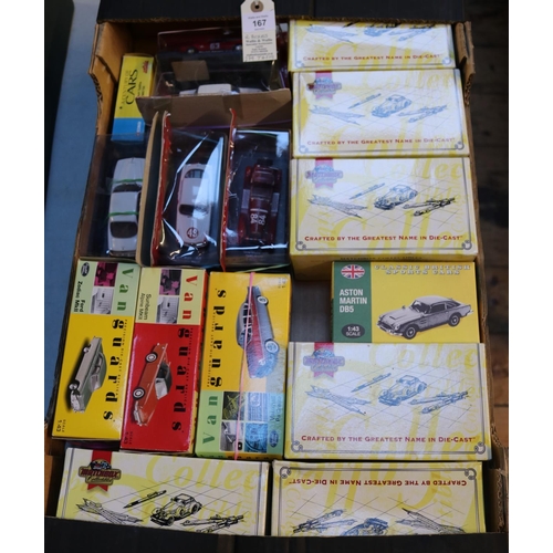 167 - Quantity of various makes. Models of Yesteryear, Vanguards, Corgi, Dinky  and others. Lot include Co... 