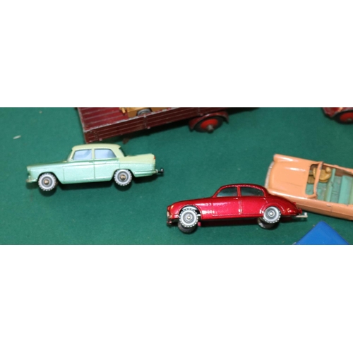 168 - Quantity of various makes of die-cast. Matchbox, Dinky, Corgi, Spot-On. Lot includes Dinky Foden fla... 