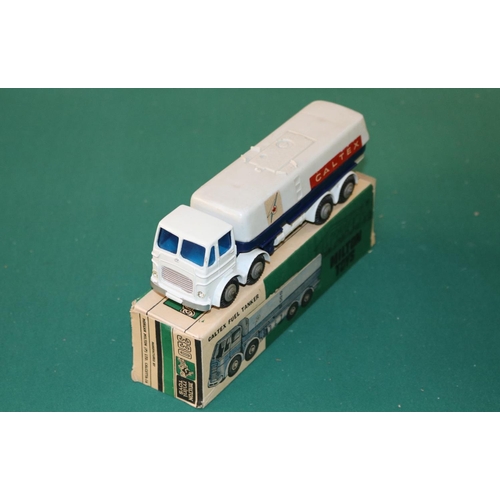 220 - A scarce Milton toys (Calcutta India) Caltex fuel tanker based on the Dinky toys Leyland Octopus. Me... 