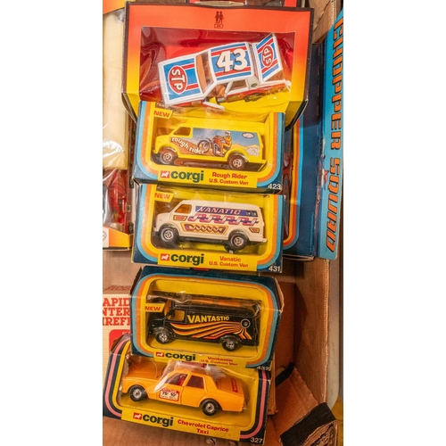 296 - 12 Corgi models from the 1970s and 1980s. Includes 342 Chevrolet Caprice stock car, 1169 Guinness ta... 