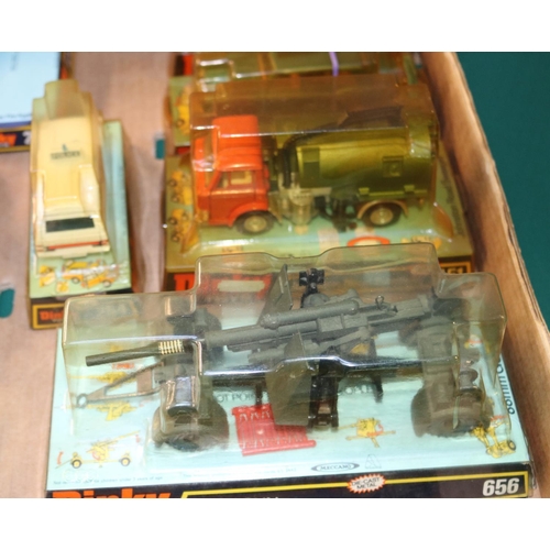 378 - 17 Dinky toys all from the 1970s. Some are boxed and others are in bubble packs. Lot includes 940 Me... 