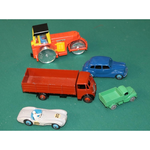 379 - 16 Dinky toys. To include No.285 Merryweather Marquis fire tender, No.972 20-ton lorry mounted Coles... 