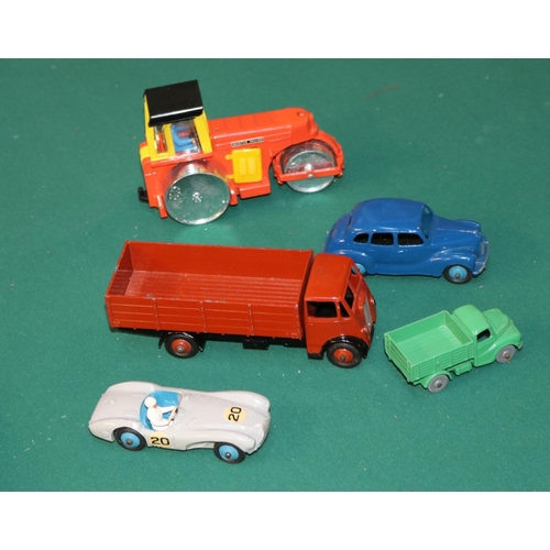 379 - 16 Dinky toys. To include No.285 Merryweather Marquis fire tender, No.972 20-ton lorry mounted Coles... 