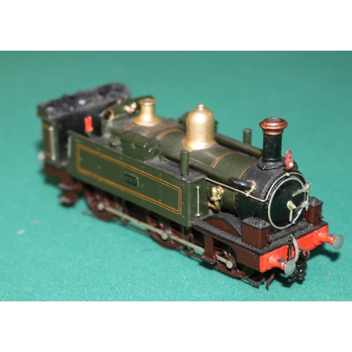 47 - A fine quality white metal/brass OO gauge 2-rail electric Great Western Class 633 0-6-0 Condensing T... 