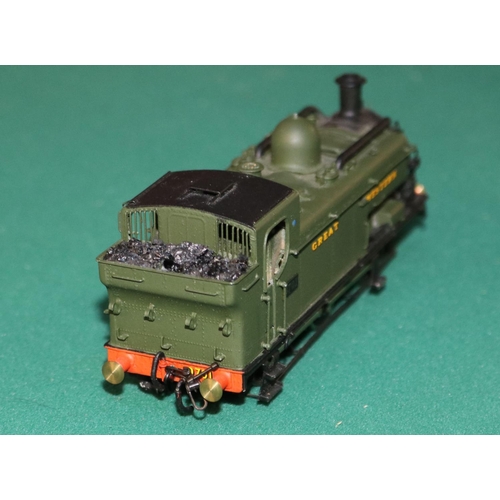 51 - A fine quality Korean by Sammongs. A brass OO gauge 2-rail electric GWR Class 97XX 0-6-0 condensing ... 