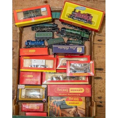 81 - Hornby/Bachmann/Tri-ang etc OO gauge model railways. Bachmann BR Standard 5MT tender locomotive RN 7... 