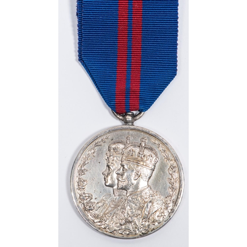 61 - Delhi Durbar medal 1911 (8186 Pte S Wood, R.S.R), VF/GVF. Recipient of the Royal Sussex Regiment, se... 