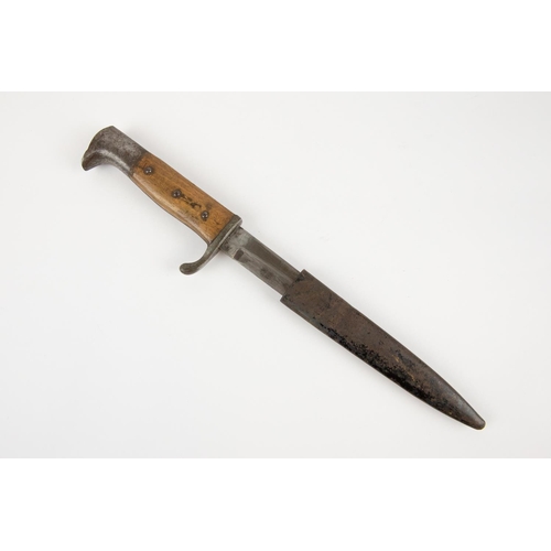 121 - A WWI German trench dagger, Nahkampfmesser, blade 6