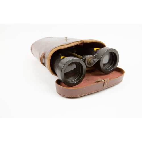 138 - A pair of large WWII naval binoculars, marked 