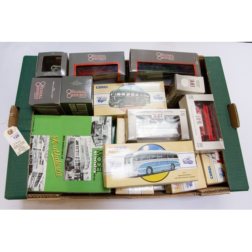 120 - 40+ bus models by Corgi, EFE, and Original omnibus, to include. Original omnibus double pack contain... 