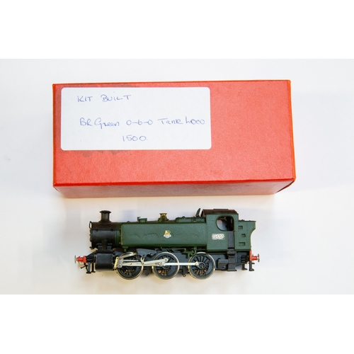 20 - A kit built electric BR 0-6-0 panier tank locomotive. In Brunswick green livery, number 1500. Boxed.... 