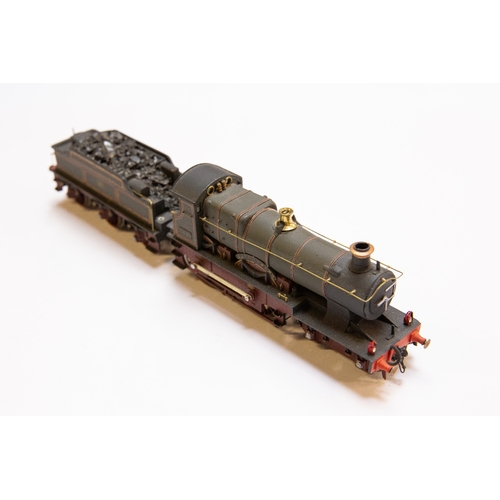 30 - A fine quality white-metal 00 gauge 2-rail electric GWR City class 4-4-0 Tender Locomotive, 'City of... 