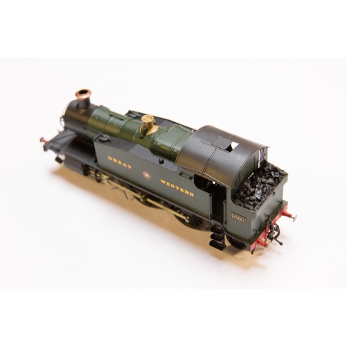 31 - A fine quality brass 00 gauge 2-rail electric Great Western class 4600 4-4-2 Tank Locomotive. RN 460... 