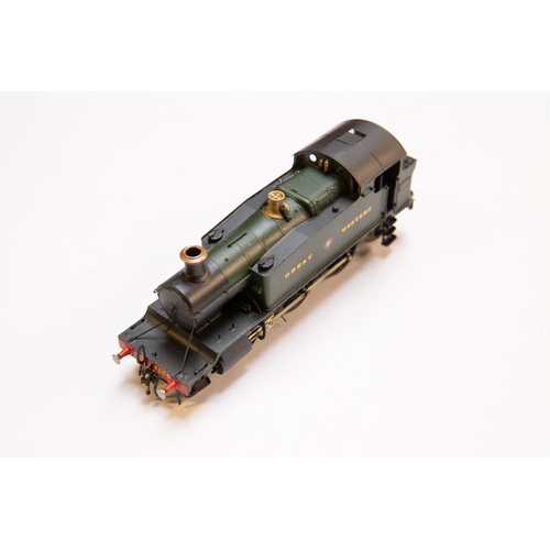 31 - A fine quality brass 00 gauge 2-rail electric Great Western class 4600 4-4-2 Tank Locomotive. RN 460... 