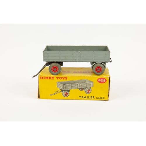 344 - 2 Dinky Toys. A Leyland Octopus Wagon (934). Yellow cab and chassis, green around radiator, green bo... 