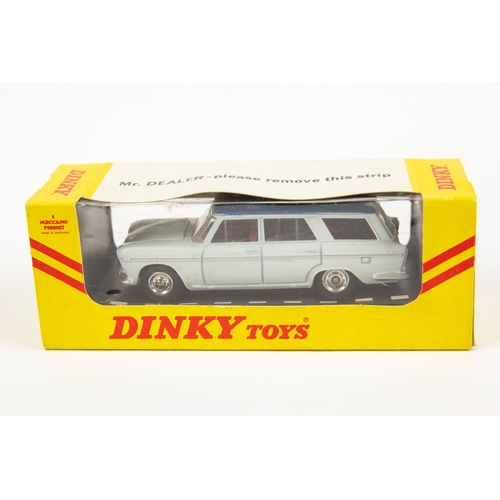 358 - A rare American export Dinky Toys Fiat 2300 Station Wagon (172). In light grey with dark blue roof w... 