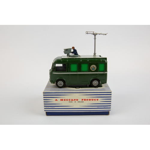 377 - Dinky Toys B.B.C. T.V. Roving Eye Vehicle (968). In dark green and grey livery, complete with plasti... 