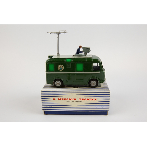 377 - Dinky Toys B.B.C. T.V. Roving Eye Vehicle (968). In dark green and grey livery, complete with plasti... 