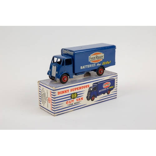 390 - Dinky Supertoys Guy Ever Ready van (918). With second type cab and red wheels and black smooth tyres... 