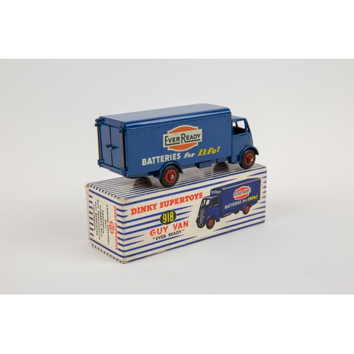 390 - Dinky Supertoys Guy Ever Ready van (918). With second type cab and red wheels and black smooth tyres... 