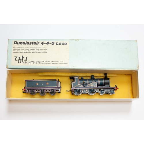 41 - A DJH Kits electric CR Dunalastair 4-4-0 tender locomotive, Victoria. In lined Caledonian Blue and m... 