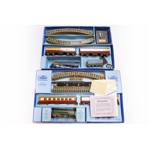 51 - 2 Hornby Dublo Train Sets. A EDP12 Passenger Train. Comprising BR 4-6-2 tender locomotive, Duchess o... 