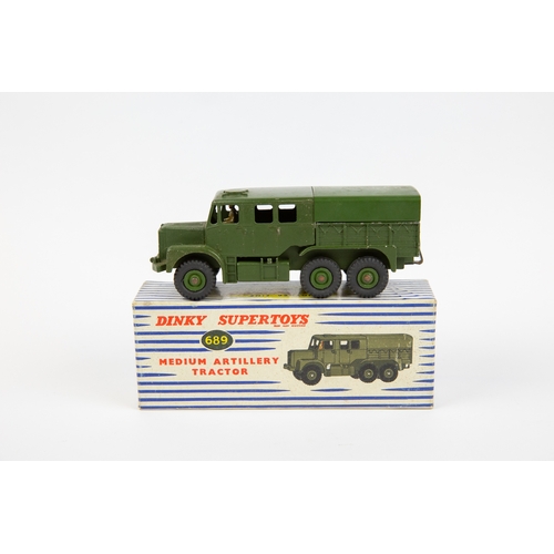 397 - 2 Dinky Supertoys Military Vehicles. RAF Pressure Refueller (642). In RAF blue livery. Plus a Medium... 