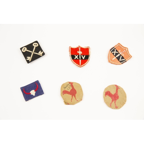 231 - British Army WWII British/Indian formation signs, 23rd Div (2), 254th L.O.C 14th Army (2), 2nd Infan... 