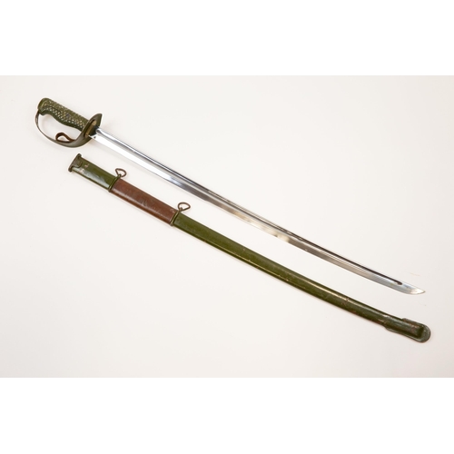 263 - A Japanese style 1886 pattern cavalry trooper's sword, 31