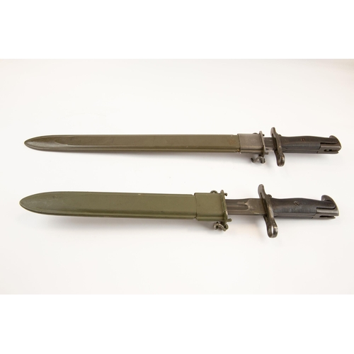 277 - A WWII Garand bayonet, blade 15½