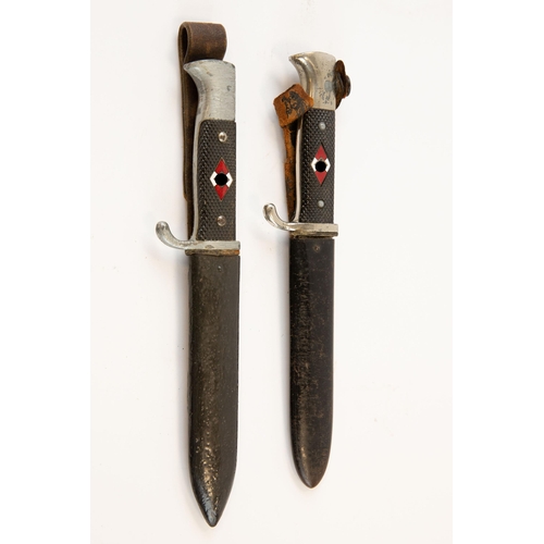 119 - A Third Reich Hitler Youth Knife, with mark of Klittermann & Moog Solingen, and with RZM mark and 