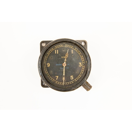 135 - A WWII Air Ministry MkII 8 day aircraft clock, the face marked 