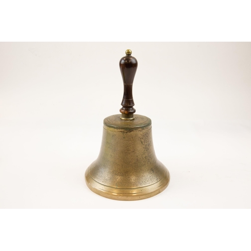 27 - A WWII Air Ministry bronze bell, diameter 8