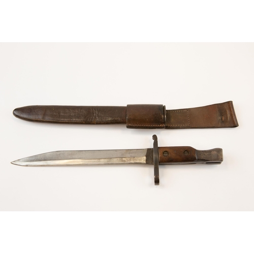 274 - A Ross Rifle bayonet, issue date 