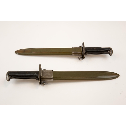 276 - A WWII Garand bayonet, blade 9¾