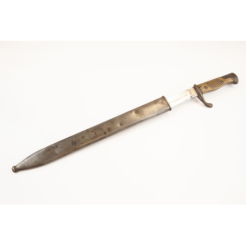 92 - An Imperial German Seitengewehr M1898/05 bayonet, blade 14½