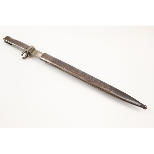 96 - A scarce Mauser Ersatz all steel bayonet, with stepped quillon, blade 12