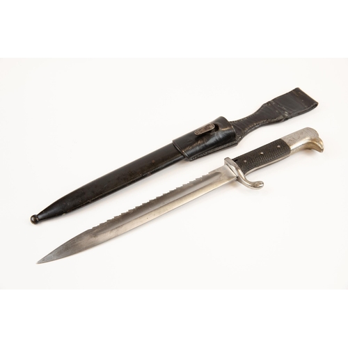 99 - A Third Reich parade bayonet, saw back blade 10