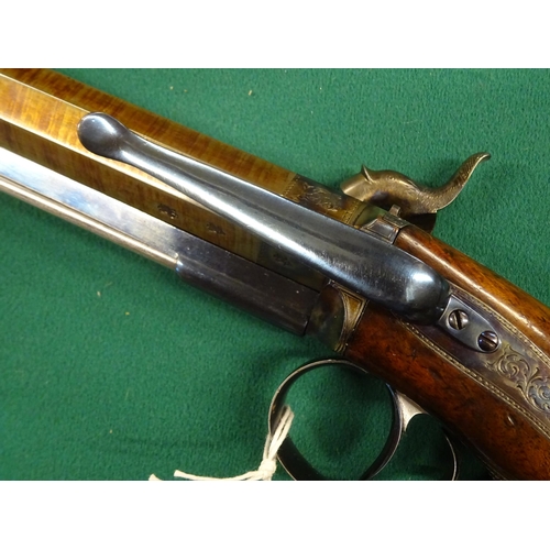 371 - A fine pair of 18 bore percussiion belt pistols by C & H Egg, c 1845, 10½