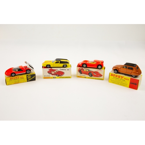 364 - 4 Dinky toys 