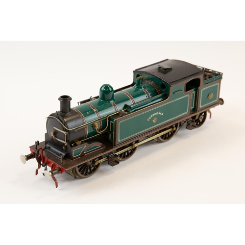 60 - An O Gauge 2-rail electric Class 69 Freight 0-6-2 LT&SR (London Tilbury & Southend Railway) tank loc... 