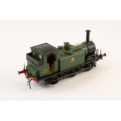 61 - An O gauge Dapol GWR Terrier A1/A1XX Tank Locomotive. in dark green livery, named 