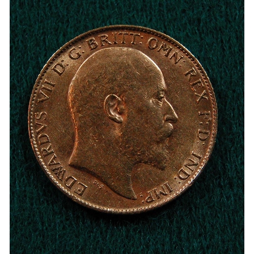 19 - Edward VII AV Half Sovereign 1910 VF/NVF £160-200