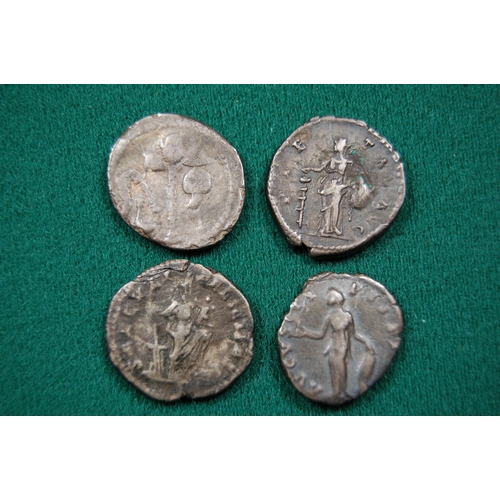 21 - Ancient coins (12), many in poor/v worn condition, but including Julius Ceasar AR Denarius, 