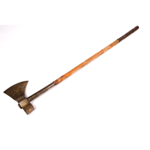 272 - An Indian axe, on 26½