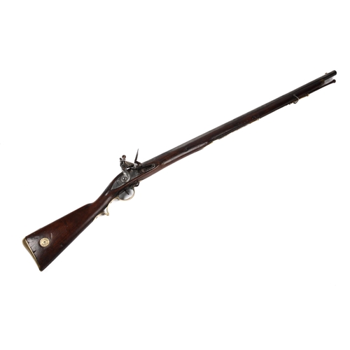 334 - A 10 bore Brown Bess flintlock musket, 53½